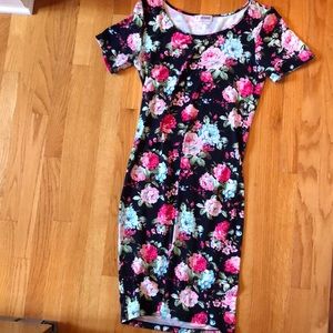 Floral Stretchy Dress